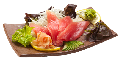 Sashimi Tuna dish